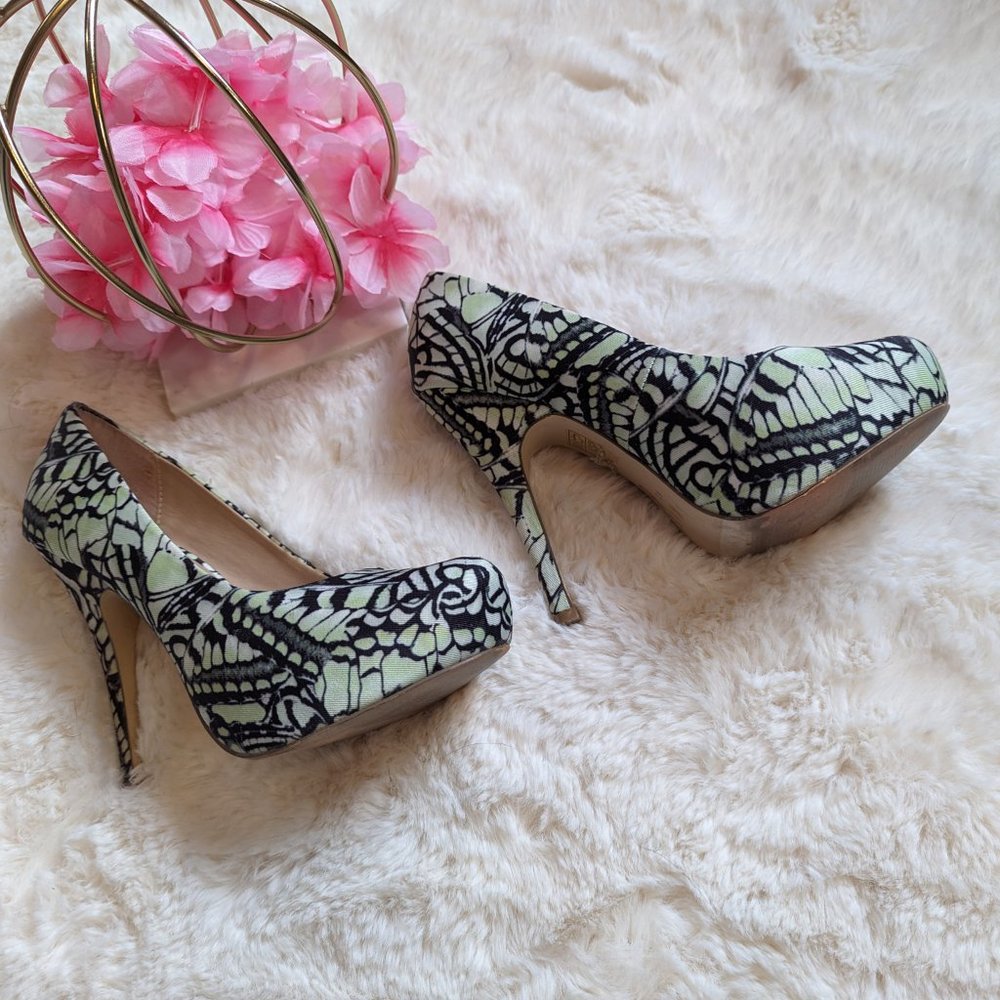 EUC Mix No. 6 Sarti platform heels, 7 - Picture 2 of 5
